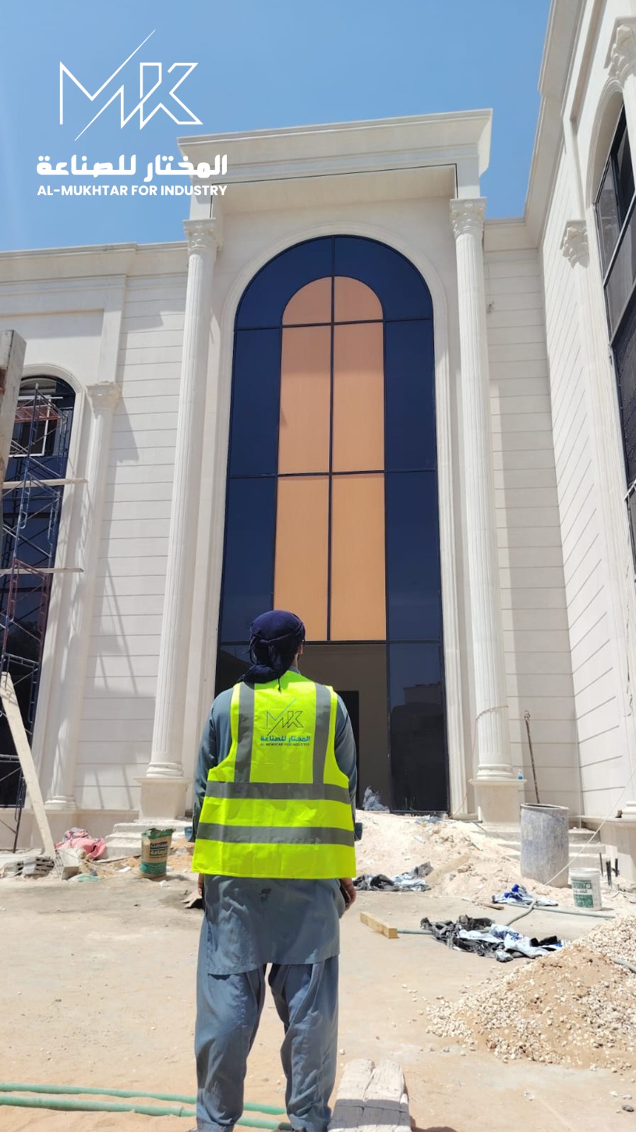 واجهات الألمنيوم مع الزجاج