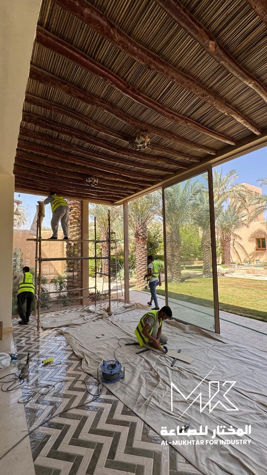 أعمال البرجولات
